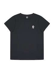 Gym King Black Lightweight Poly T-Shirt - Image 3 of 4