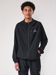Gym King Black Pro Woven Hoodie - Image 2 of 4