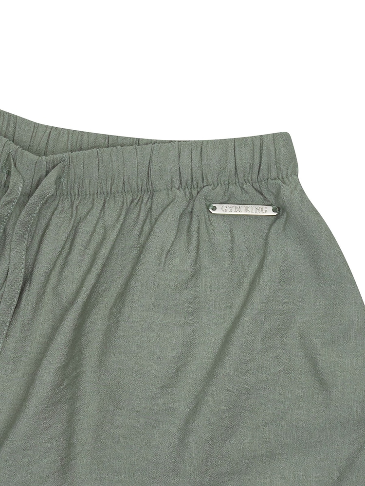 Gym King Green Signature Woven Trouser - Image 2 of 2