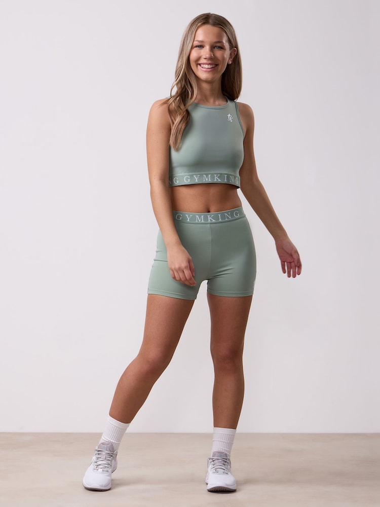 Gym King Green Impact 3" Shorts - Image 1 of 4