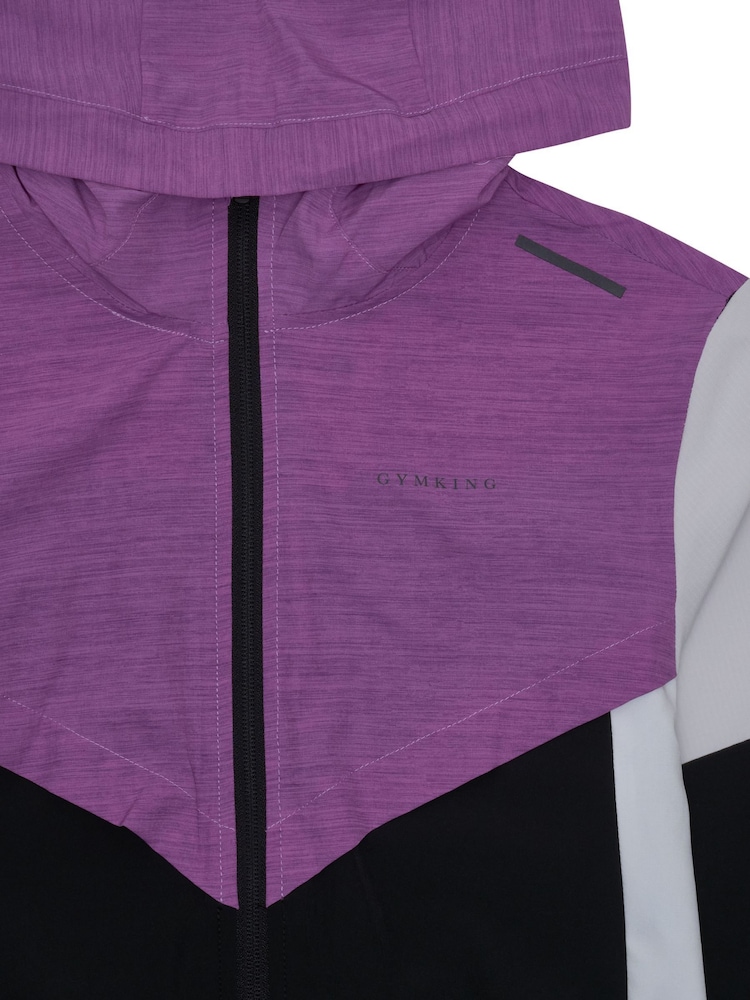 Gym King Grey Light Vision Tracksuit Hoodies - Image 4 of 4