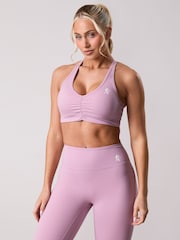Gym King Purple 365 Scrunch Bra - Image 1 of 4