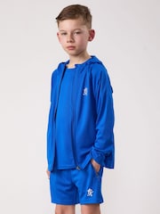 Gym King Blue Lightweight Poly Full Zip Jacket - Image 2 of 4