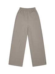 Gym King Brown Rib Split Hem Petite Trousers - Image 3 of 4
