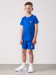Gym King Blue Lightweight Poly T-Shirt - Image 1 of 4