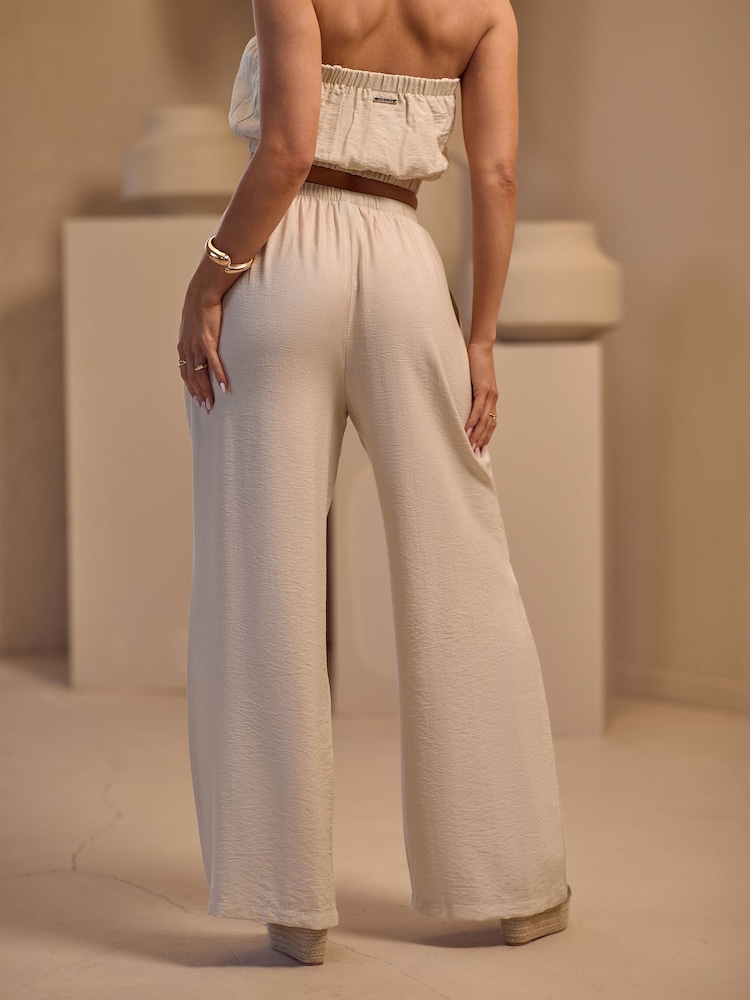 Gym King Natural Signature Woven Trouser - Image 2 of 4 Gym King Natural Signature Woven Trouser - Image 2 of 4