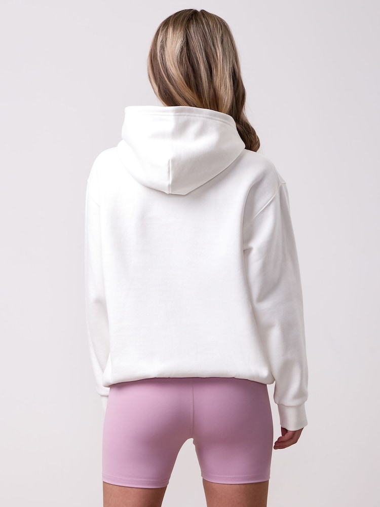 أبيض - Gym King Shadow Hoodie - صورة 2 من 4 أبيض - Gym King Shadow Hoodie - صورة 2 من 4