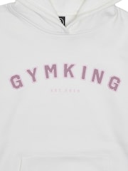 Gym King White Shadow Hoodie - Image 4 of 4
