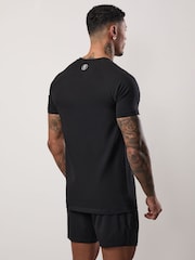 Gym King Black Pro Logo Jersey T-Shirt - Image 2 of 4