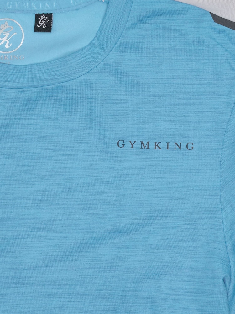 Gym King Blue Vision T-Shirt - Image 3 of 3