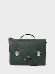 Osprey London Green The Forest Leather Briefcase - Image 1 of 5