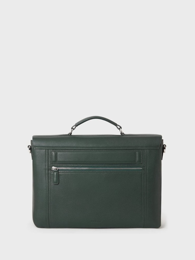 Osprey London Green The Forest Leather Briefcase - Image 2 of 5