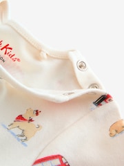 Tan Brown Cord Dungaree and Bodysuit Set - Image 11 of 12