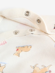 Tan Brown Cord Dungaree and Bodysuit Set - Image 12 of 12