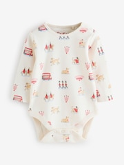 Tan Brown Cord Dungaree and Bodysuit Set - Image 6 of 12