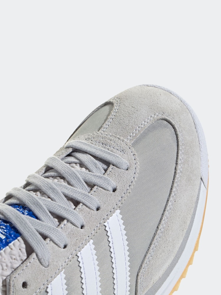 adidas Originals Grey SL 72 RS Trainers - Image 10 of 10