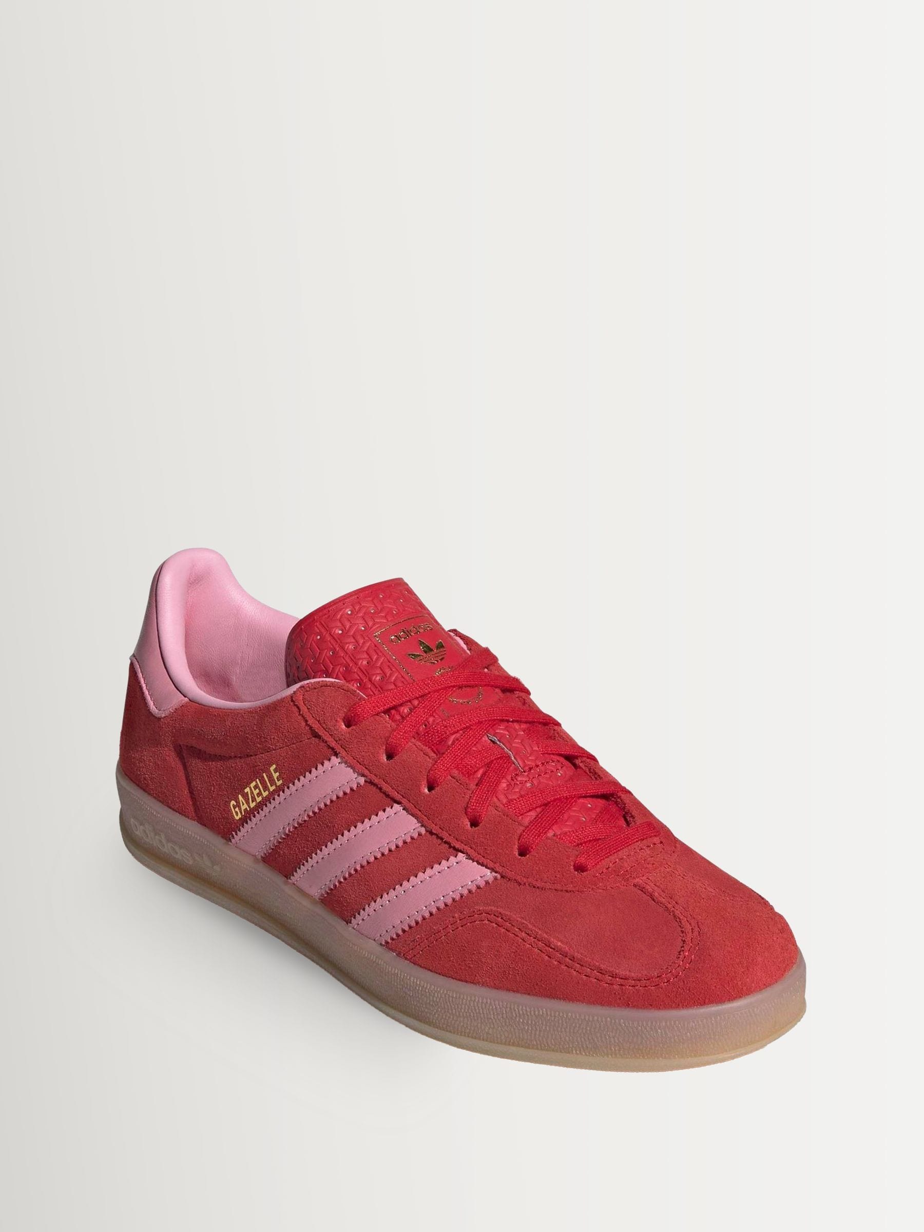 adidas Gazelle Indoor レッド 26cm Buy adidas Originals Red Gazelle Indoor Trainers from Next USA