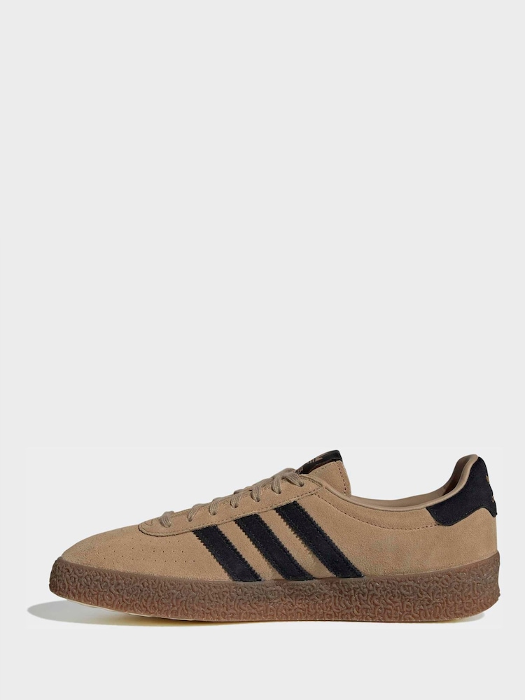 adidas Originals Light Brown Montreal Trainers - Image 2 of 9