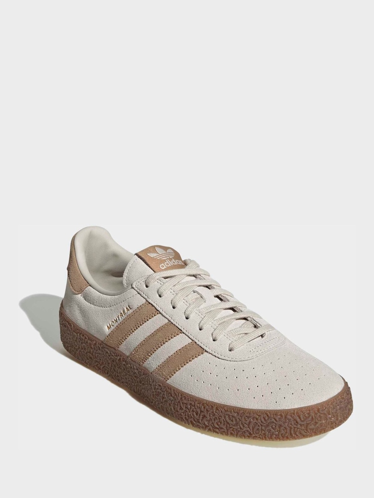 adidas Originals Brown Montreal Trainers - Image 1 of 9 adidas Originals Brown Montreal Trainers - Image 1 of 9