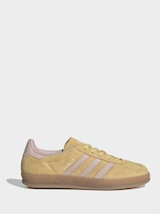 Gul - adidas Originals Gazelle indendørssko - Billede 1 af 9