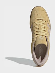 adidas Originals Yellow Gazelle Indoor Trainers - Image 6 of 9
