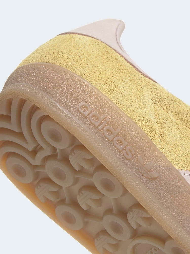 adidas Originals Yellow Gazelle Indoor Trainers - Image 9 of 9 adidas Originals Yellow Gazelle Indoor Trainers - Image 9 of 9