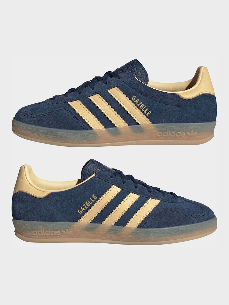 adidas gazelle silver green womens Adidas Gazelle II Women's Blue Indoor – Classic Soccer Cleats main image 0