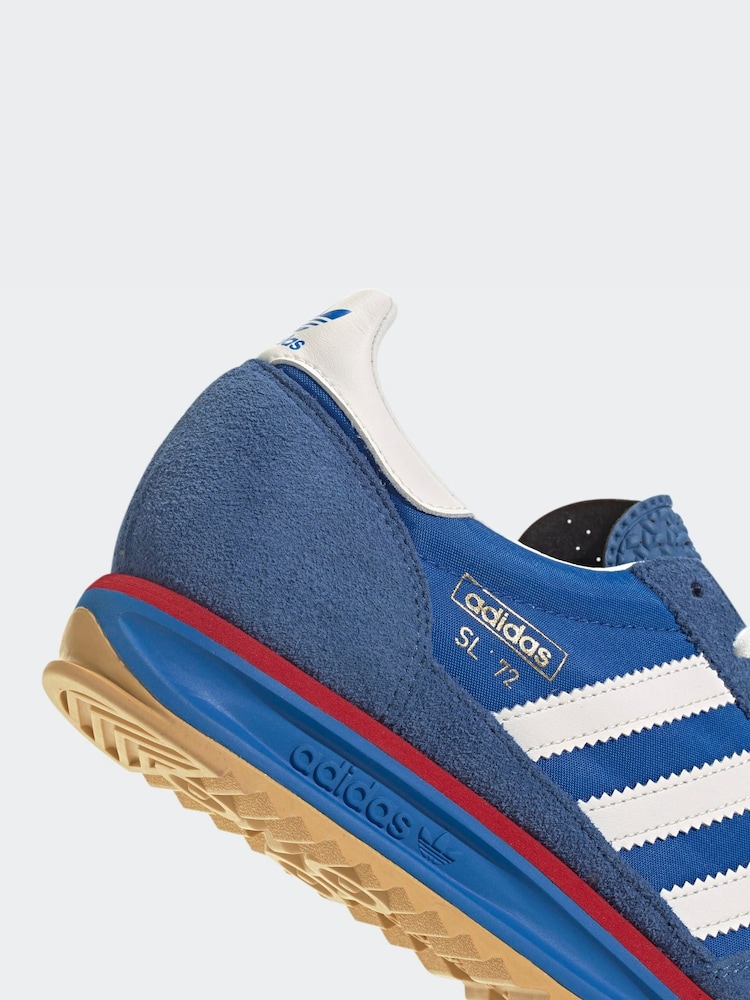 adidas Originals Light Blue SL 72 RS Trainers - Image 11 of 11 adidas Originals Light Blue SL 72 RS Trainers - Image 11 of 11