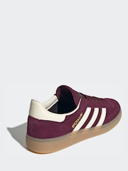 adidas Originals Burgundy Red Handball Spezial Trainers - Image 4 of 9