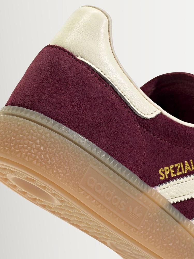 adidas Originals Burgundy Red Handball Spezial Trainers - Image 9 of 9
