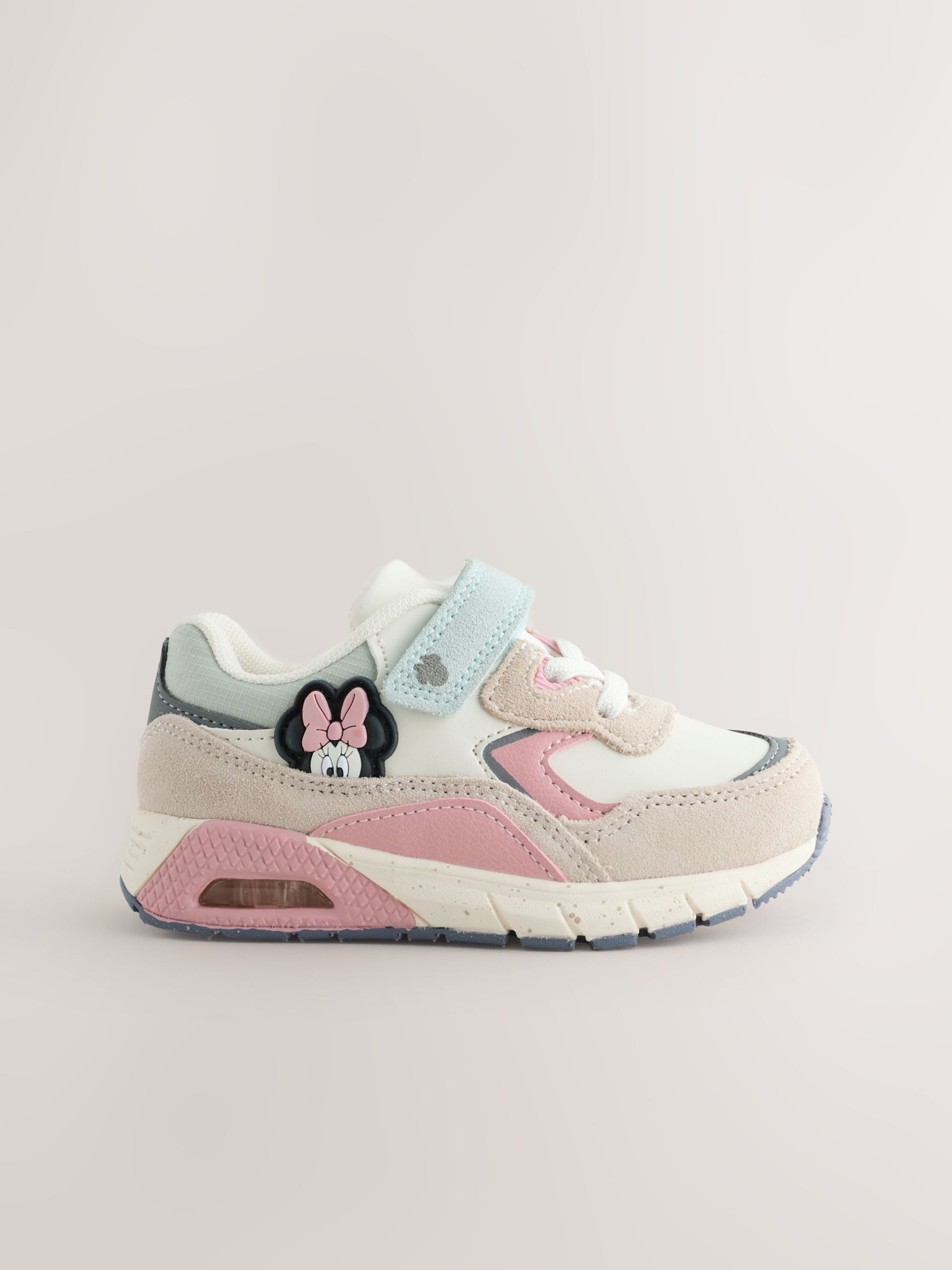 Buy Pink Minnie Mouse Elastic Lace Chunky Trainers from Next USA