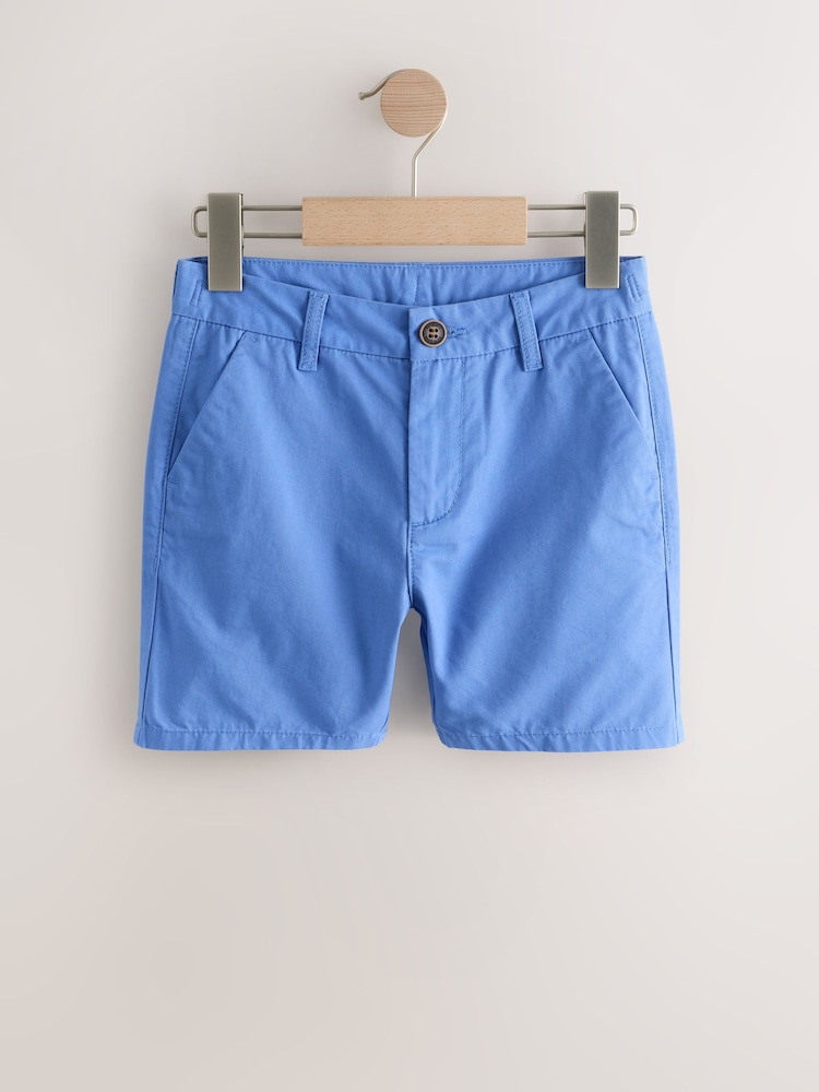 Grey/Blue 2 Pack Chino Shorts (3-16yrs) - Image 2 of 7