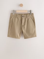 Khaki/Tan 2 Pack Chino Shorts (3-16yrs) - Image 4 of 6