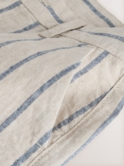 Ecru White Regular Fit Chino Linen Shorts (3-16yrs) - Image 7 of 8