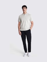 Ivory Pique Polo Shirt - Image 2 of 4
