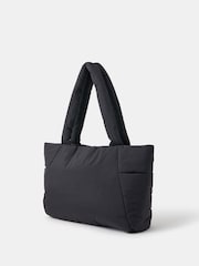 Accessorize Black Quilted Tote Bag - Image 1 of 2