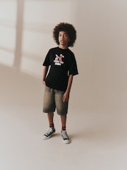 Denim Tint Jort Shorts (3-16yrs) - Image 5 of 7