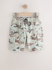 كاكي مموه - شورت كارجو مريح (3-16 سنة) - صورة 1 من 4