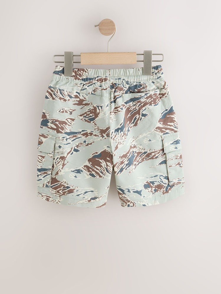 كاكي مموه - شورت كارجو مريح (3-16 سنة) - صورة 2 من 4