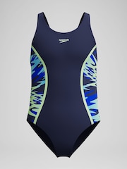 Speedo Hyperboom Splice Muscleback One Piece Swimsuit - Bild 1 von 4