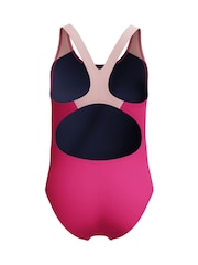 Speedo Pink Print Splashback One Piece Swimsuit - Image 5 of 8