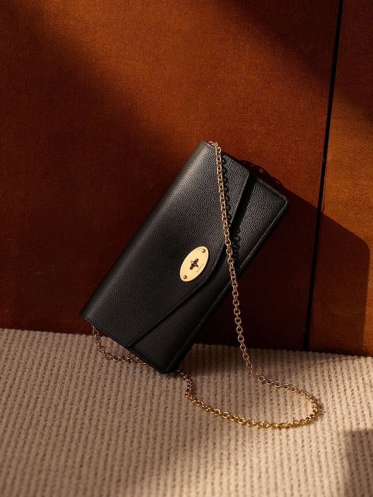Mulberry Black/Gold Darley Clutch Bag - Image 7 of 7 Mulberry Black/Gold Darley Clutch Bag - Image 7 of 7