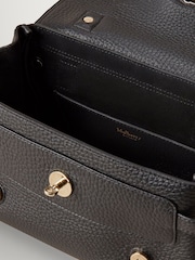 Mulberry Black/Gold Mini Alexa Heavy Grain Bright Bag - Image 4 of 6