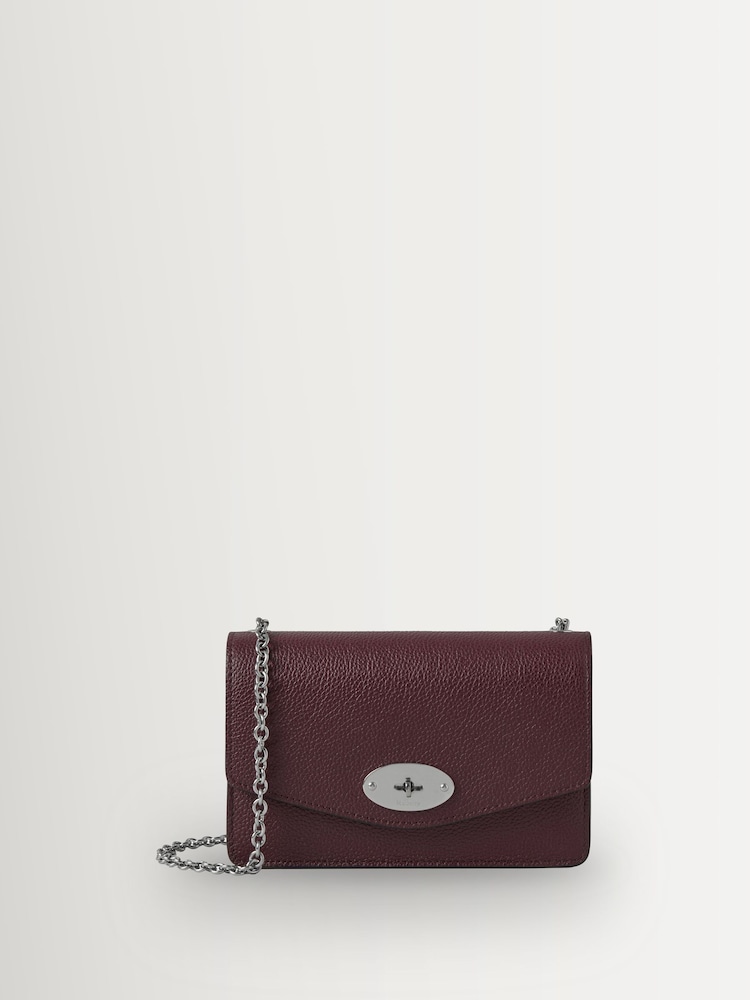 Mulberry Black Cherry Small Darley Classic Grain Bag - Image 1 of 5 Mulberry Black Cherry Small Darley Classic Grain Bag - Image 1 of 5