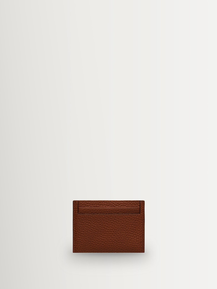 Mulberry Brown Credit Card Slip Two Tone Oak Wallet - Image 2 of 4