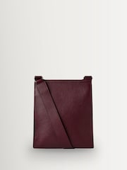 Mulberry Black Cherry Small Antony Leather Strap Bag - Image 2 of 6