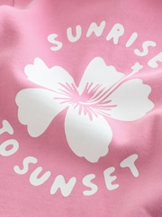 Pink Quarter Zip Sweat Dress (3mths-7yrs) - Image 9 of 10