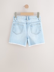 Denim albastru nuanță medie - Bermuda Shorts (3-16yrs) - Imaginea 6 din 8