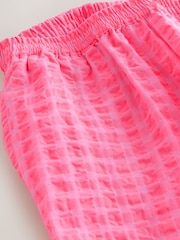 Pink Check Pull on Shorts (3-16yrs) - Image 7 of 8