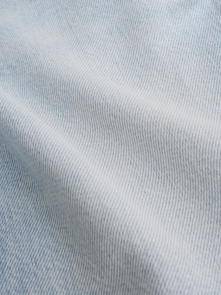 Light Blue Regular Length Relaxed Denim Shorts (3-16yrs) - Image 10 of 10